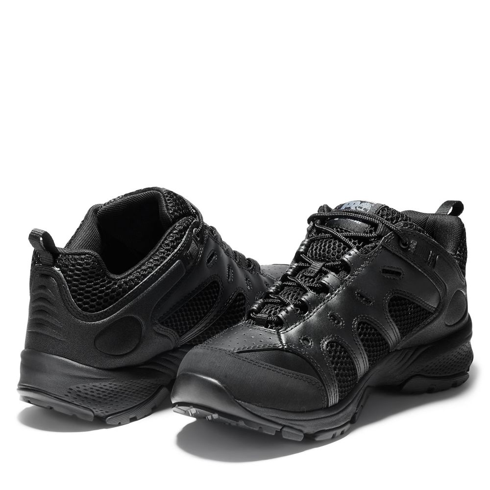 Zapatos De Seguridad Timberland Mujer Pro® Valor™ Tactical Oxford Negras - Chile QPL-270683